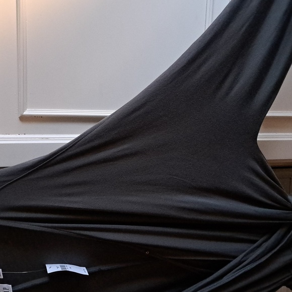 Gap Long-sleeved Wrap Belted Pocket Jumpsuit Grey Women's Size XXLARGE N… - Picture 8 of 15